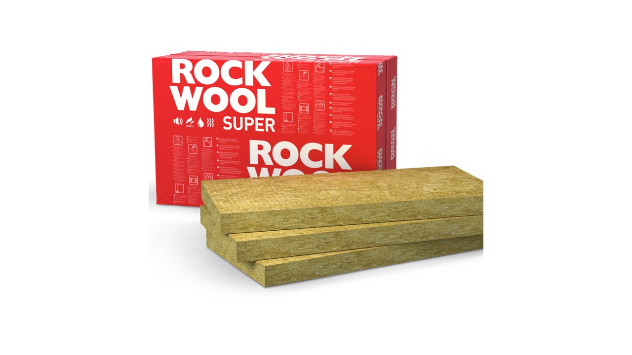 ROCKWOOL – SUPERROCK – uniwersalny materiał izolacyjny o najwyższej jakości, który pochodzi w pełni z naturalnych surowców